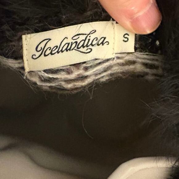 Icelandica Brown Wool Sweater. Size Small - Picture 2 of 6